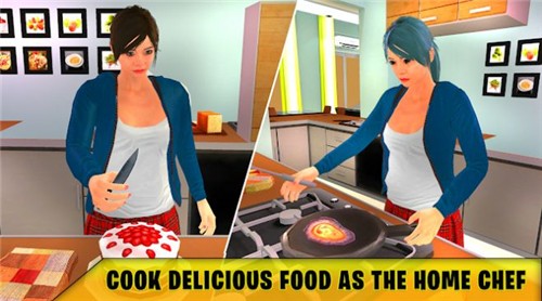 虚拟怀孕厨师妈妈模拟器2