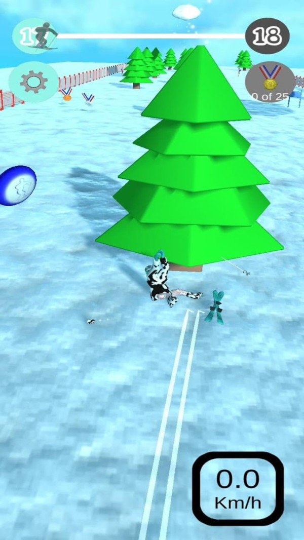 冰柱滑雪模拟0