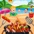 烧烤海海滩美食派对游戏