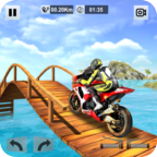 飞行特技摩托车赛游戏2