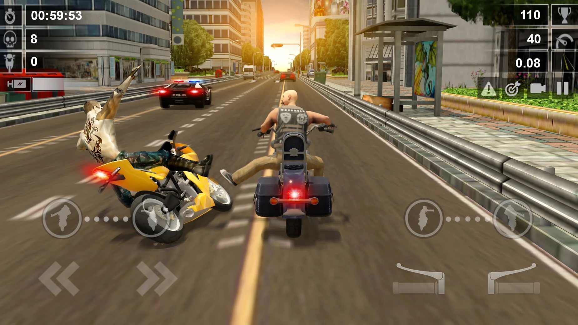 摩托车打架游戏1
