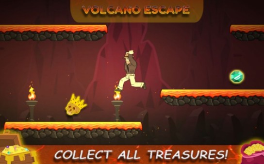 火山逃生游戏1