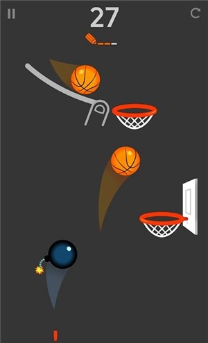 划线篮球游戏0