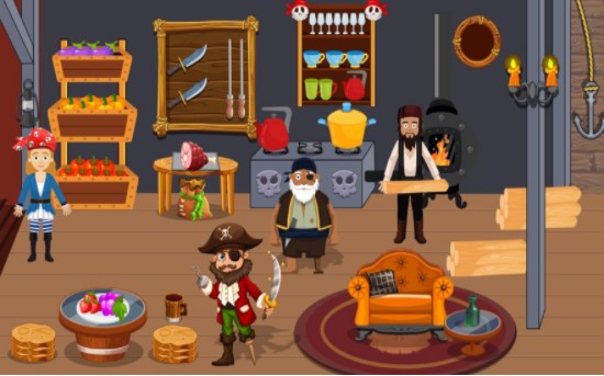 海盗船寻宝游戏0
