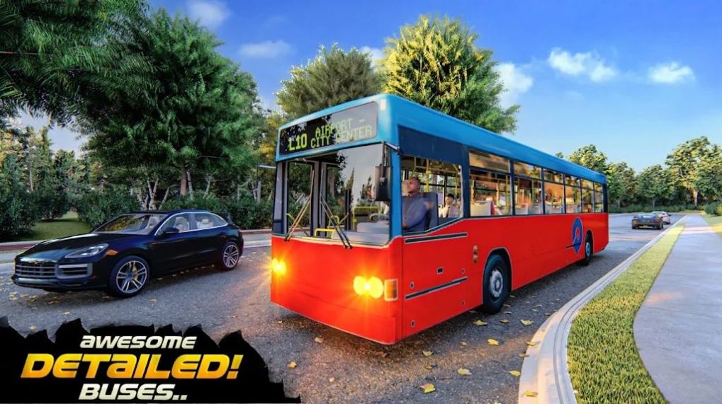 城市公交车载客驾驶游戏0