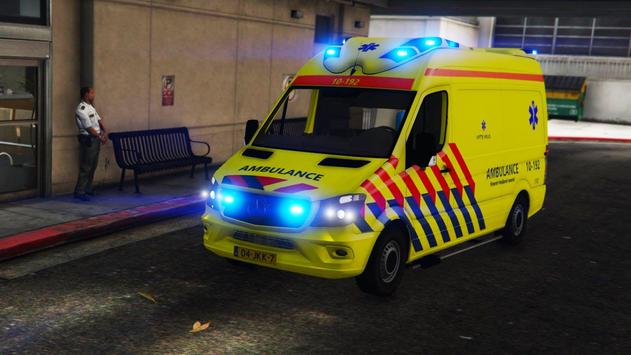 救护车赛车模拟器游戏1