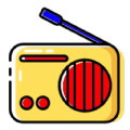 蓝黄收音机