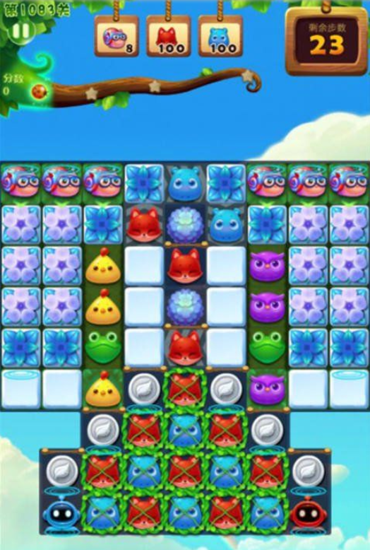 1596693488850699.png 开心消消乐第1083关三星怎么打