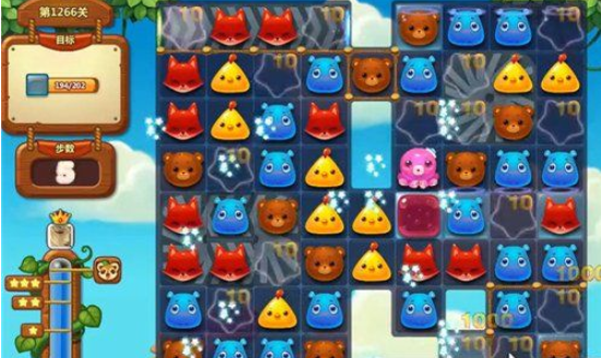1596766517520393.png 开心消消乐第1266关怎么打
