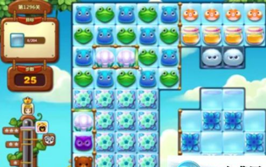 1596777466177441.png 开心消消乐第1296关攻略