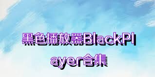 黑色播放器BlackPlayer合集
