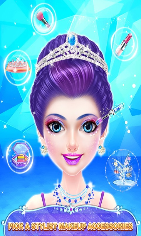 芭比公主梦幻化妆3