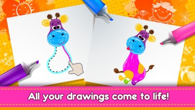 儿童色彩绘画游戏1