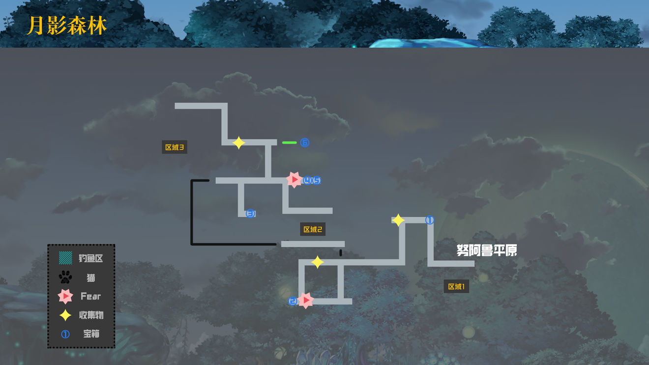 另一个伊甸超越时空的猫月影森林地图攻略