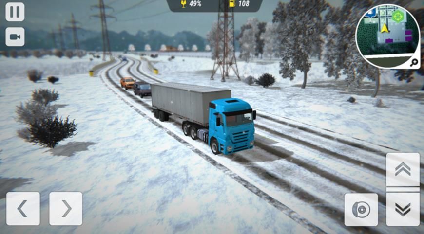 雪地卡车模拟器游戏0