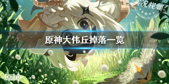原神大伟哥丘丘人分布地点介绍