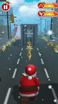 欢乐圣诞老人跑酷游戏2