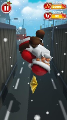 欢乐圣诞老人跑酷游戏3