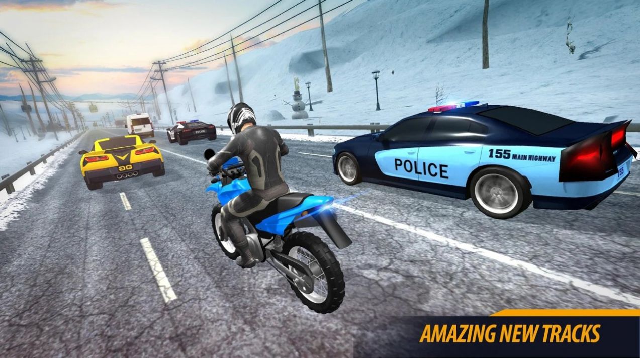公路叛乱极限摩托车游戏1