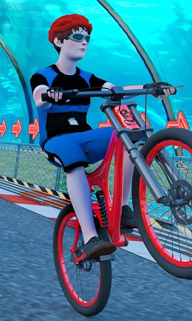 水下自行车竞赛0