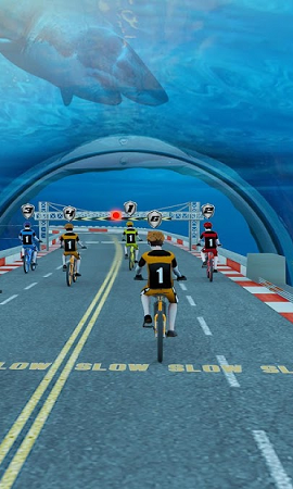 水下自行车竞赛1