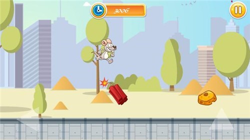 老鼠奔跑和跳跃游戏3