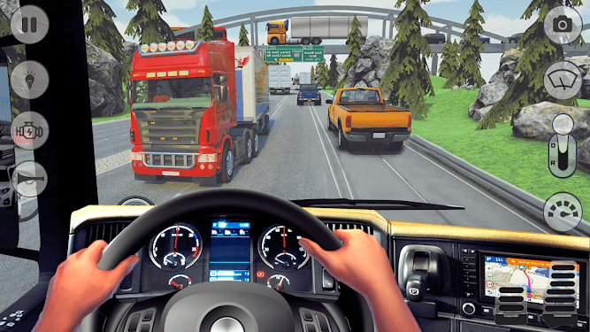 卡车公路竞赛模拟器游戏1