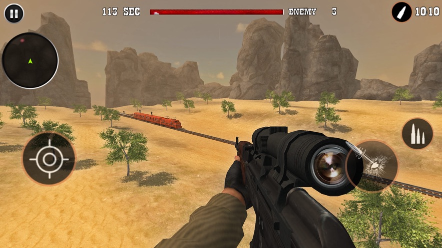 Sniper Train Shooting游戏3