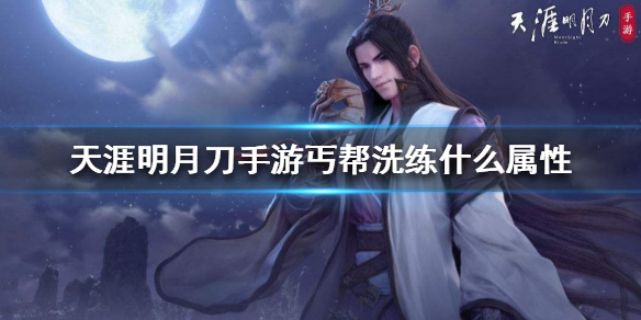 天涯明月刀手游丐帮洗练推荐属性选择攻略分享