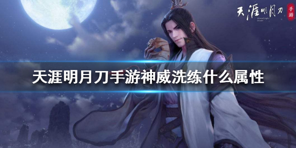 天涯明月刀手游神威洗练推荐属性选择分享