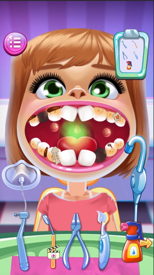 我的牙医牙齿手术游戏0