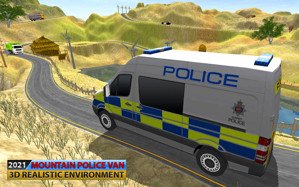 警察面包车驾驶警车模拟器汉化版0