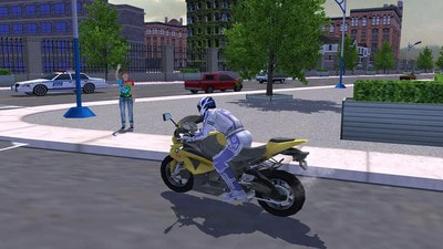 城市摩托车骑手1