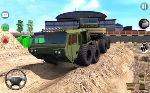 军队卡车运输模拟器0