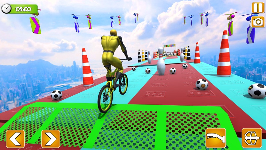 超级英雄BMX自行车赛游戏3