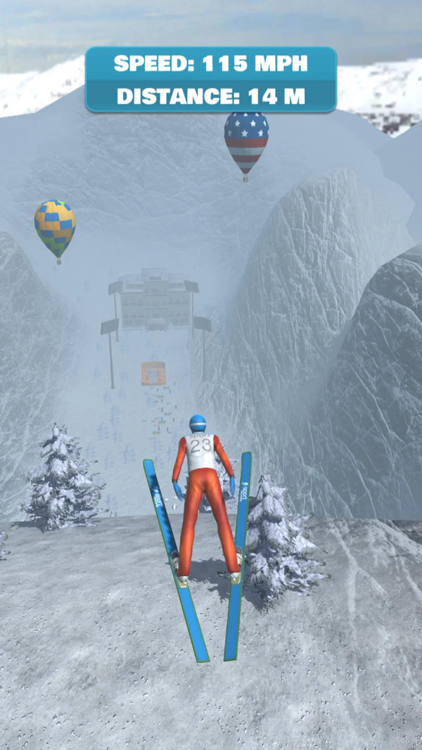 斜坡滑雪游戏1