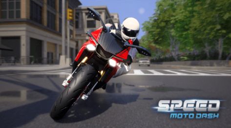 摩托车交通特技游戏2
