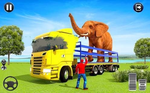 卡车动物运输救援游戏1