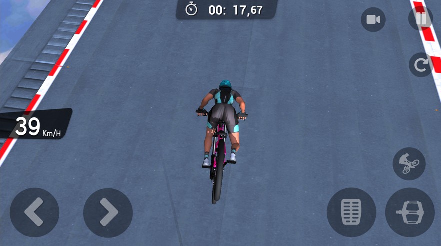 BMX自行车不可能的坡道游戏2