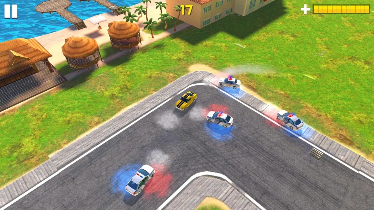 警察汽车追逐游戏0