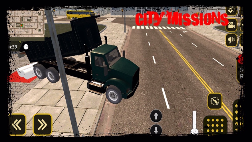 卡车和推土机装载机游戏0
