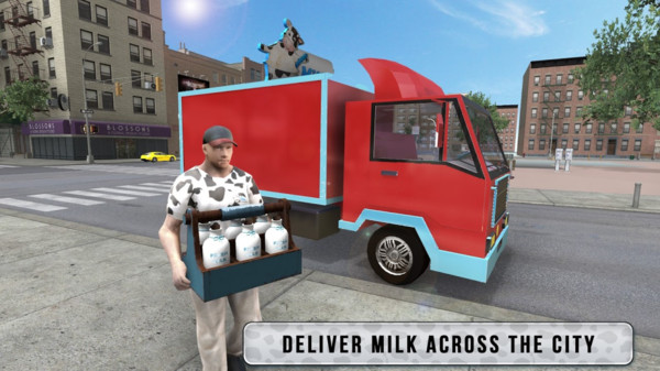 牛奶卡车模拟器游戏1