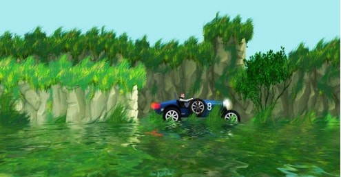 流亡山赛车1