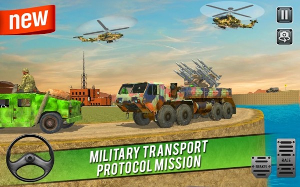陆军运输卡车游戏0