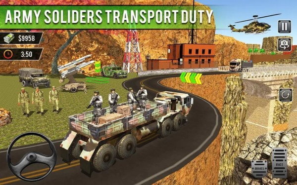 陆军运输卡车游戏2