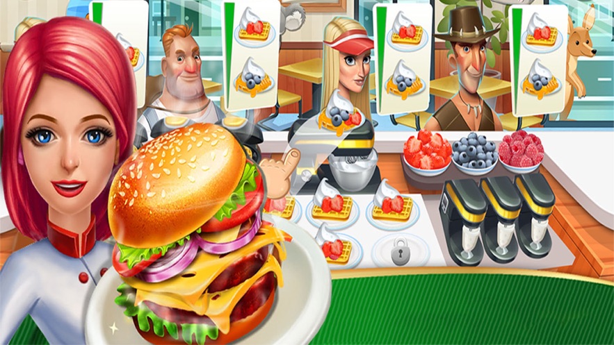 烹饪汉堡餐厅游戏4