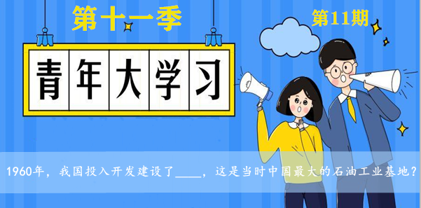 1960年，我国投入开发建设了____，这是当时中国最大的石油工业基地？