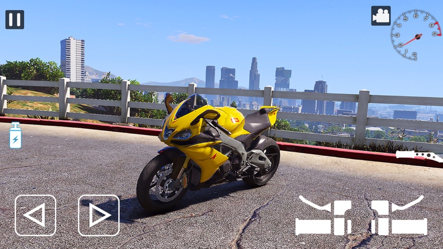 摩托驾驶和停车模拟游戏2