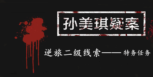 孙美琪疑案：逆旅二级线索——特务任务