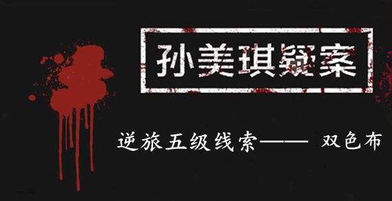 孙美琪疑案：逆旅五级线索——双色布